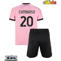 Juventus Andrea Cambiaso #20 Replica Away Minikit 2026-27 Short Sleeve (+ pants)